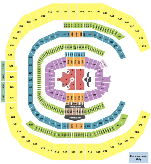 Mercedes-Benz Stadium Ed Sheeran Seating Chart